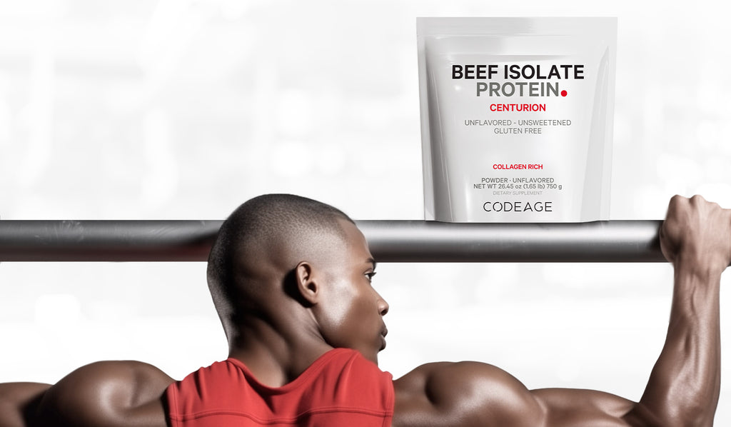 Premium Grass-Fed Beef Isolate Protein Powder for Athletic Performance Support and Wellness