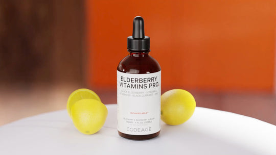 Codeage Liquid Elderberry Vitamins Pro