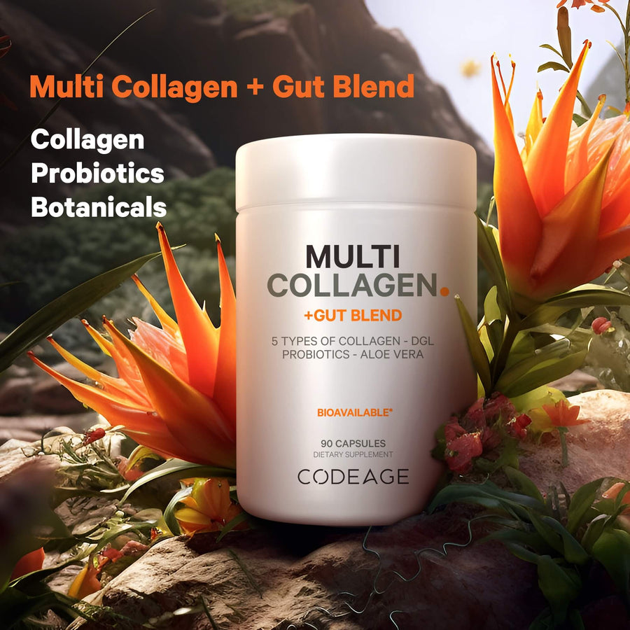 Codeage Multi Collagen Gut Health Probiotics Supplement 2