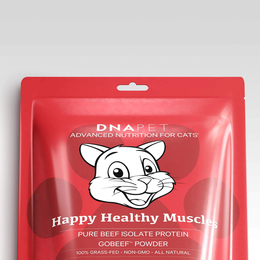 DNA PET Happy Healthy Pure Beef Isolate Proteins for Cats Supplement