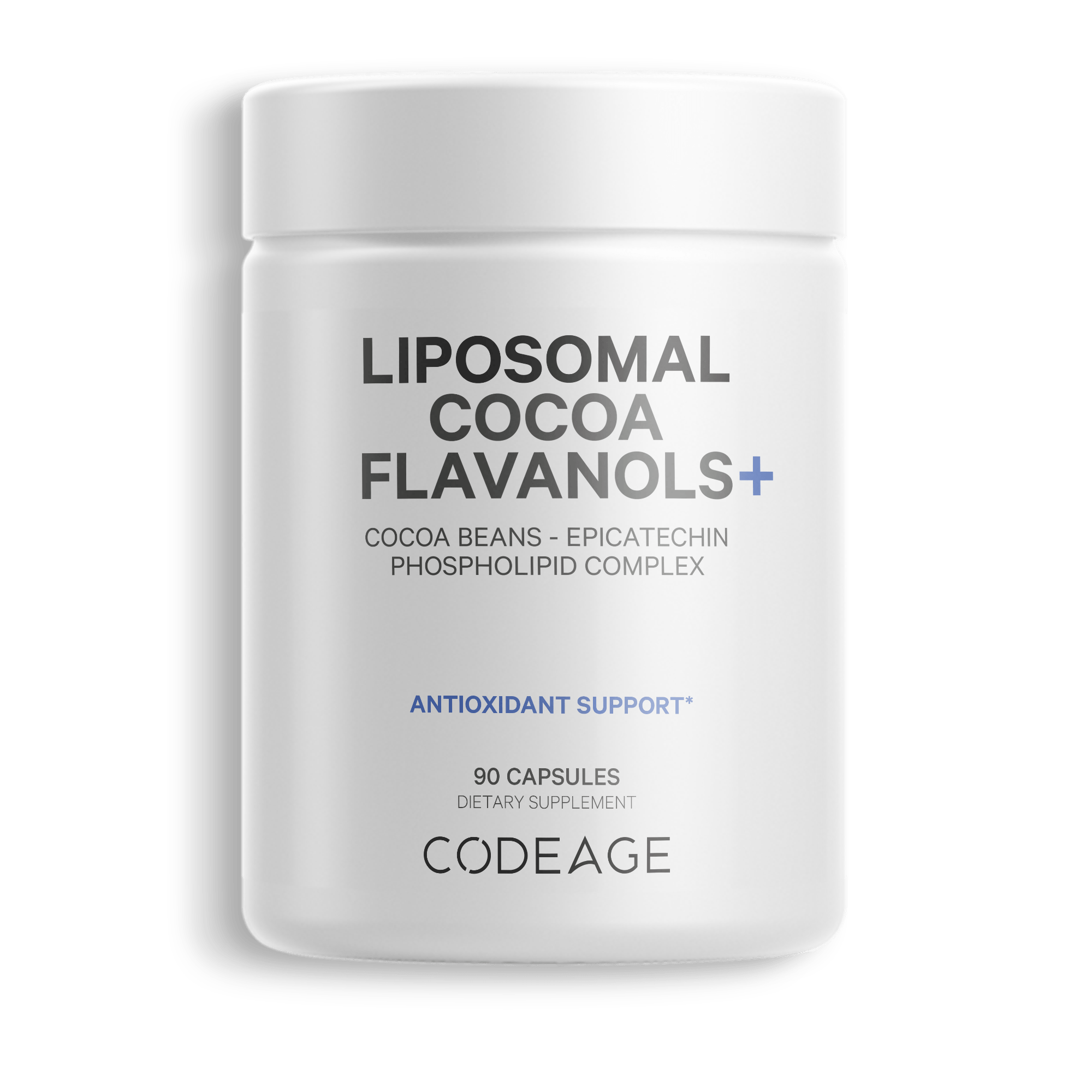Codeage Liposomal Cocoa Flavanols Supplement Epicatechin Cocoa Beans