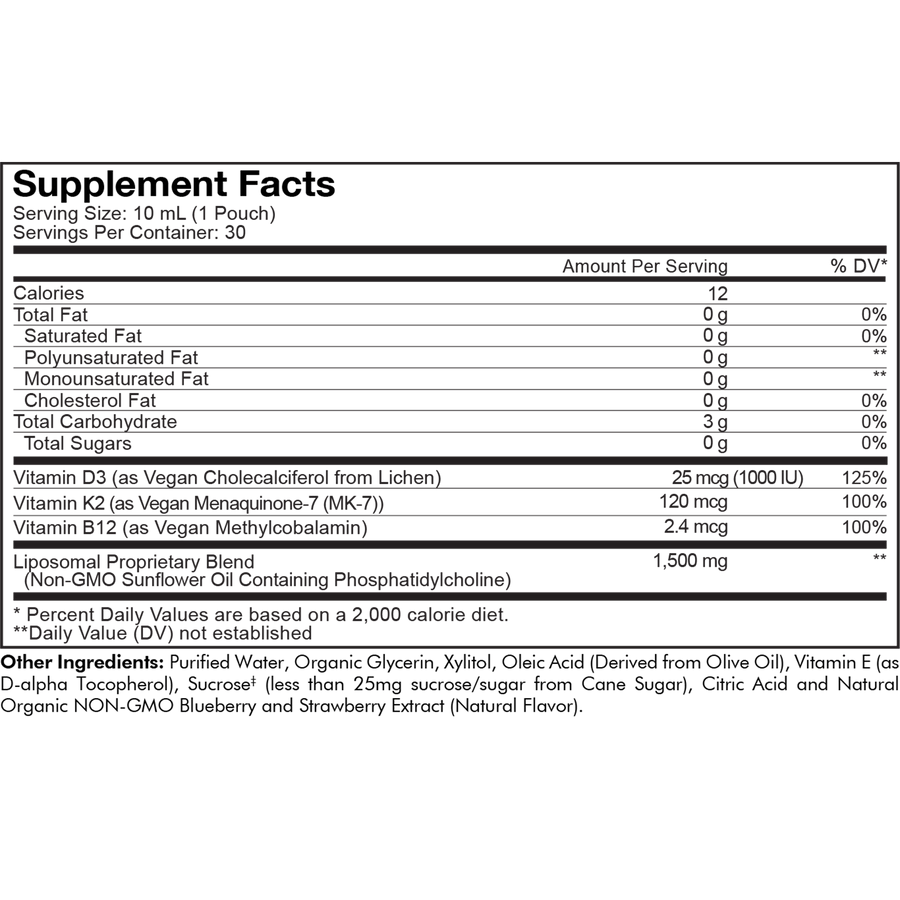 Codeage Nanofood Wonder D Supplement formula sachets