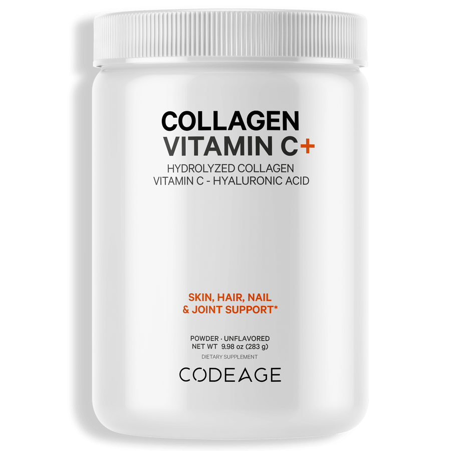 Codeage Collagen Peptides + Hydrolyzed Collagen Type 1 & 3