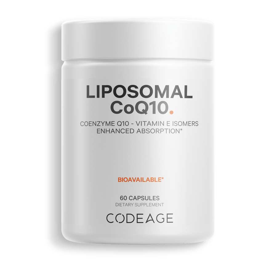 Codeage Liposomal CoQ10 supplement vitamin E isomers