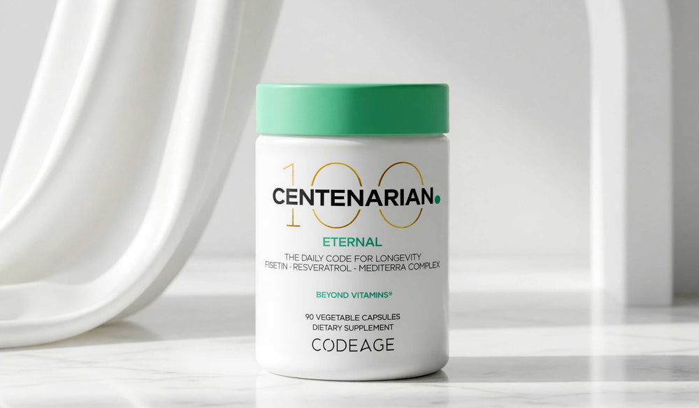 Centenarian 100: Fisetina, Resveratrol y el Complejo Mediterra