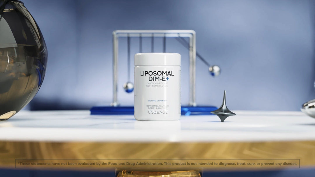 Liposomal DIM & SGS Supplement With Vitamin E Isomers – Codeage