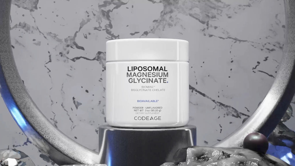 Liposomal Magnesium Glycinate Powder Supplement - Magnesium Bisglycinate Chelate