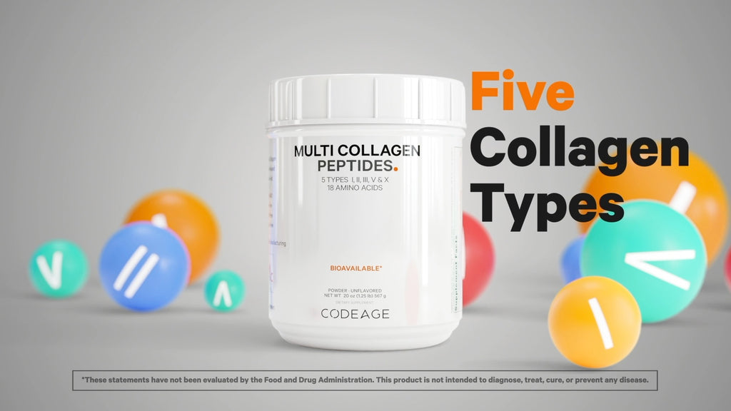 5 Collagen Types in an All-in-one Powder With 2-month Supply