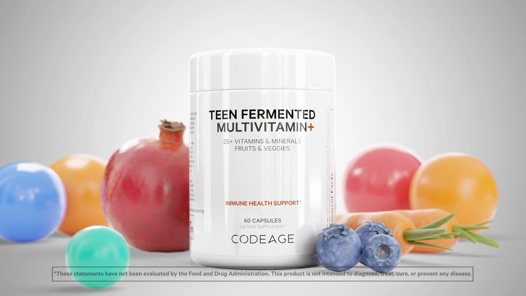 Multivitamines pour adolescents et supplément de minéraux