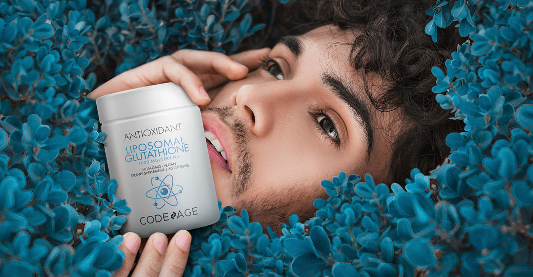 Liposomal Glutathione 1000 mg Phospholipid Complex Supplement | Codeage Liposomal Glutathione 1000 mg Phospholipid Complex Supplement | Codeage