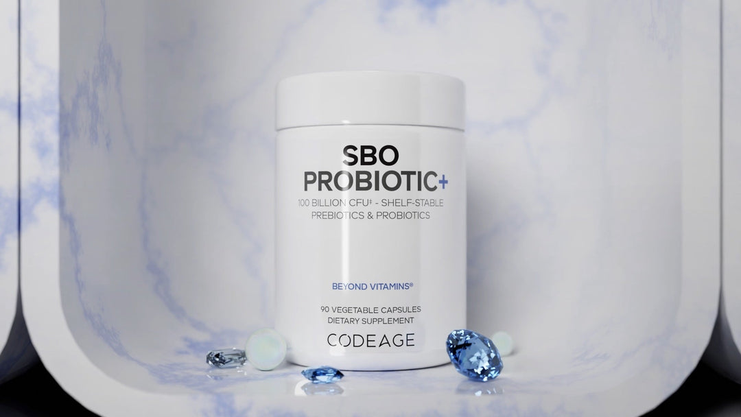 100 Billion CFUs Probiotics and Prebiotics Supplement Formula | Codeage