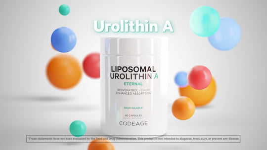 Urolitina A liposomal con resveratrol, CoQ10 y betaína
