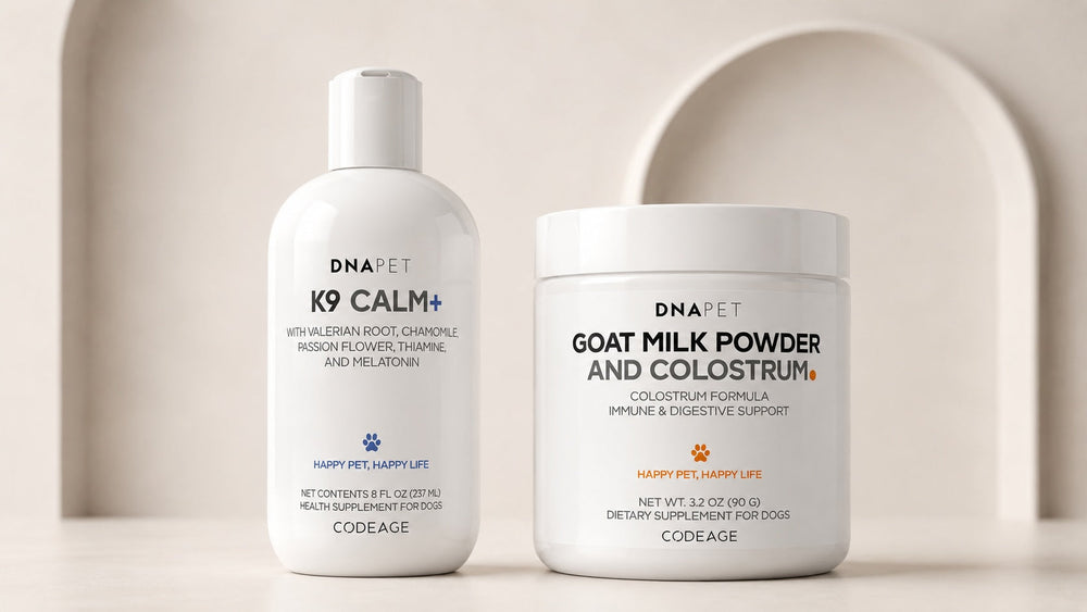 DNA Pet supplements pets nutrition probiotics dogs cats animals joint energy vitality digestion