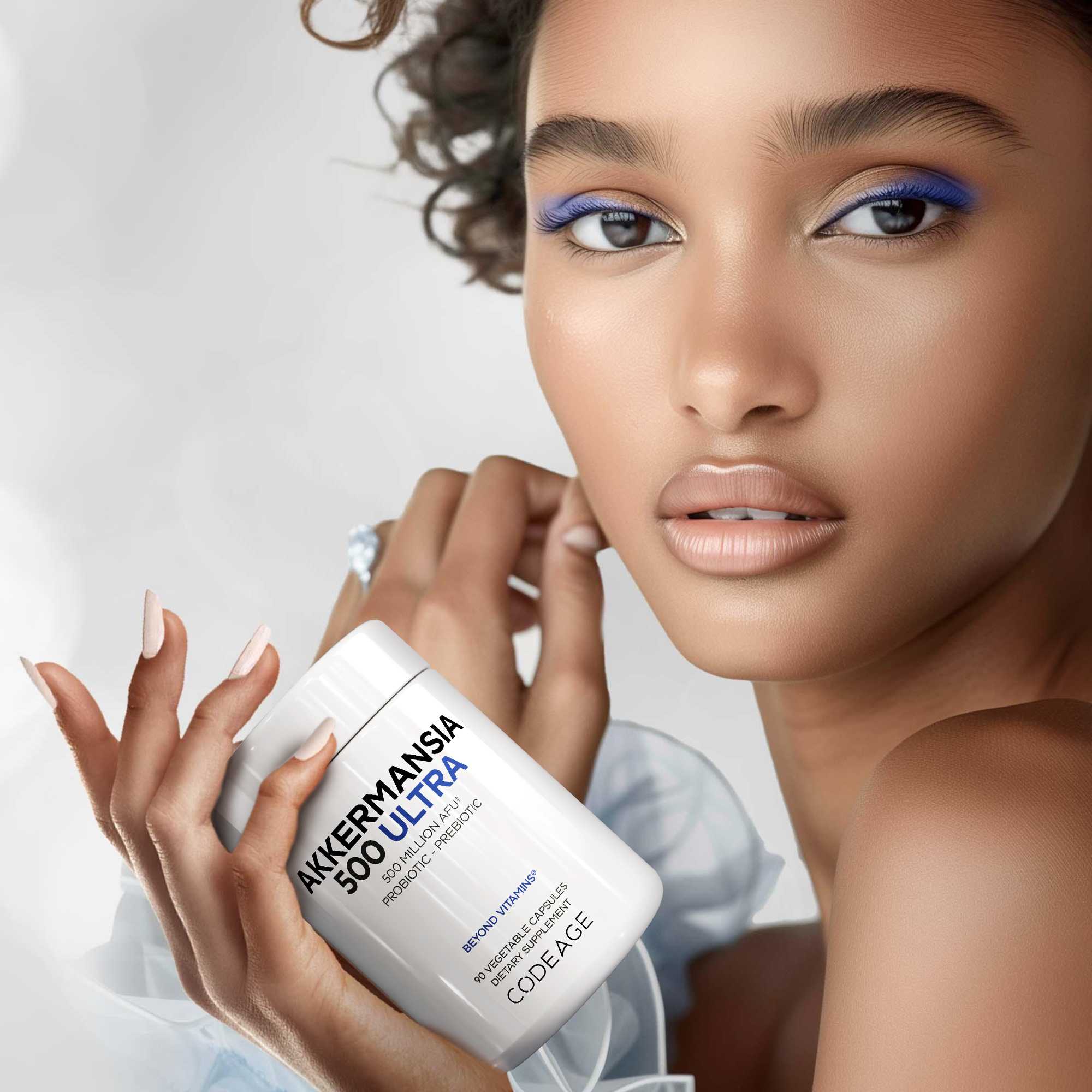 Codeage Akkermansia Supplement Chicory Inulin 500 Millions AFUs