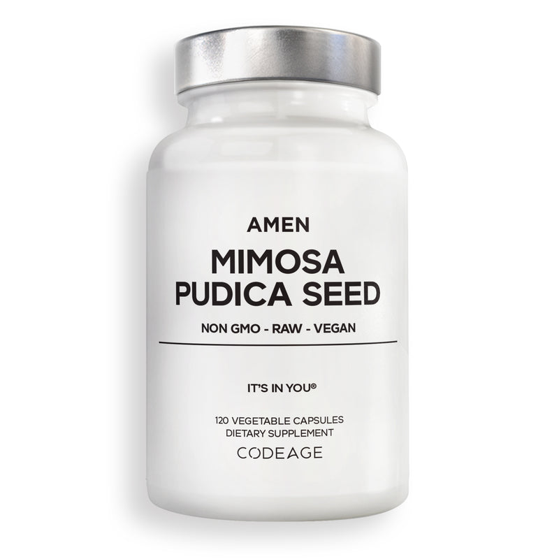 Amen Mimosa Pudica Seed Capsules Supplement Immune & Digestive Support