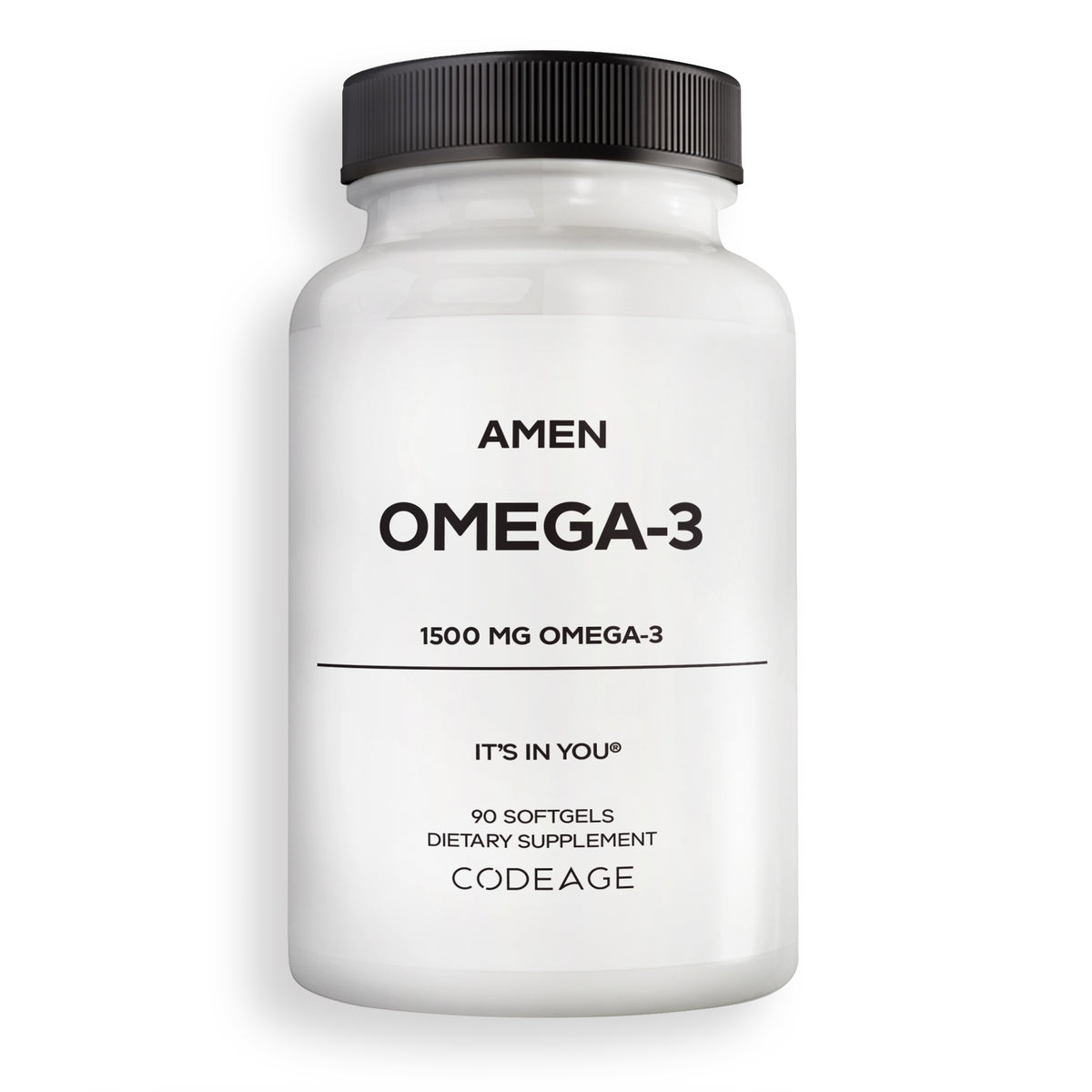 Amen Omega-3 Supplements Vitamins EPA DHA Fish oil