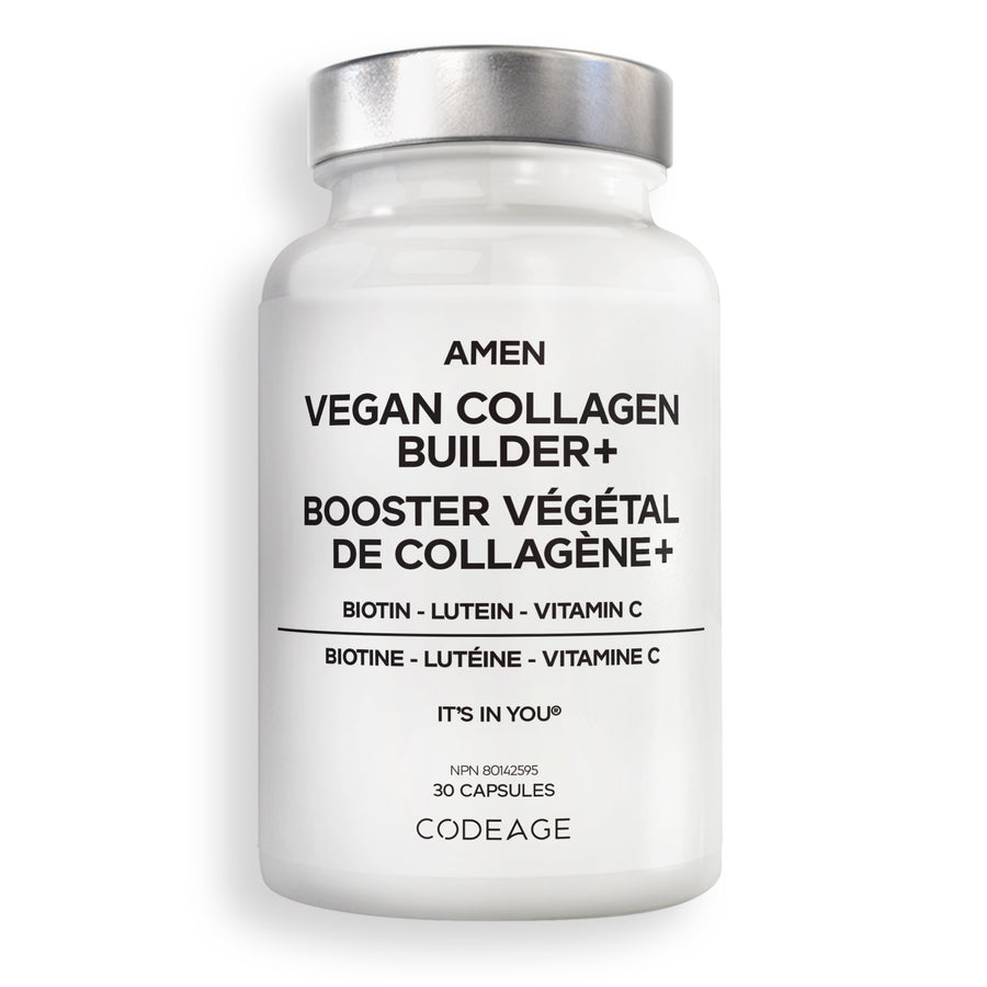 Amen Vegan Collagen Supplement Biotin Vitamin C Capsules supplement meatless collagen