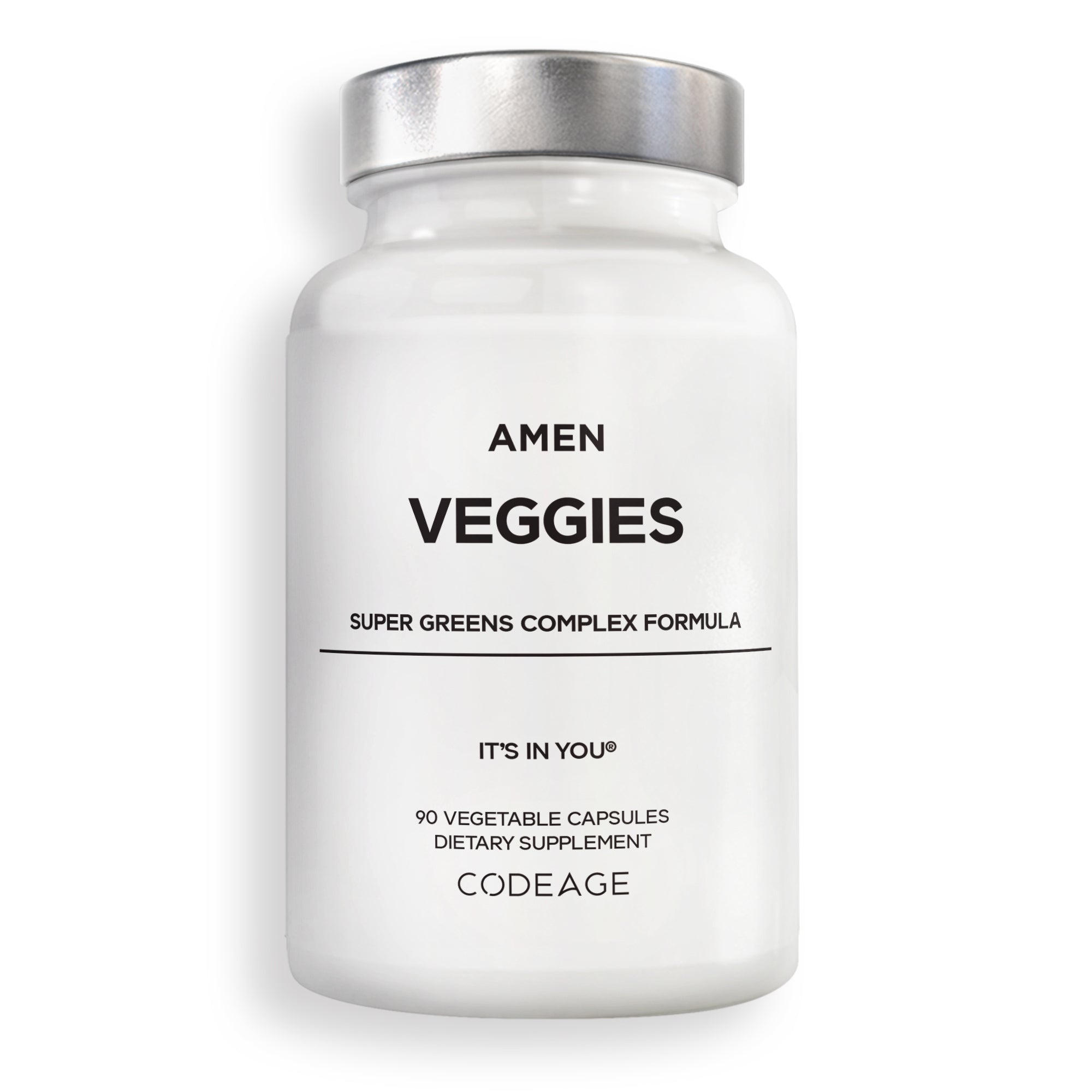 Amen Veggies Vitamins Superfood Raw Whole Food Vegetables Supplement 
