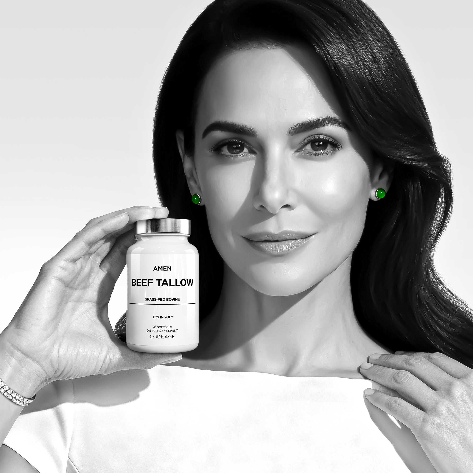 Amen Grass-Fred Beef Tallow Supplement -Whole-Food, Paleo Diet 