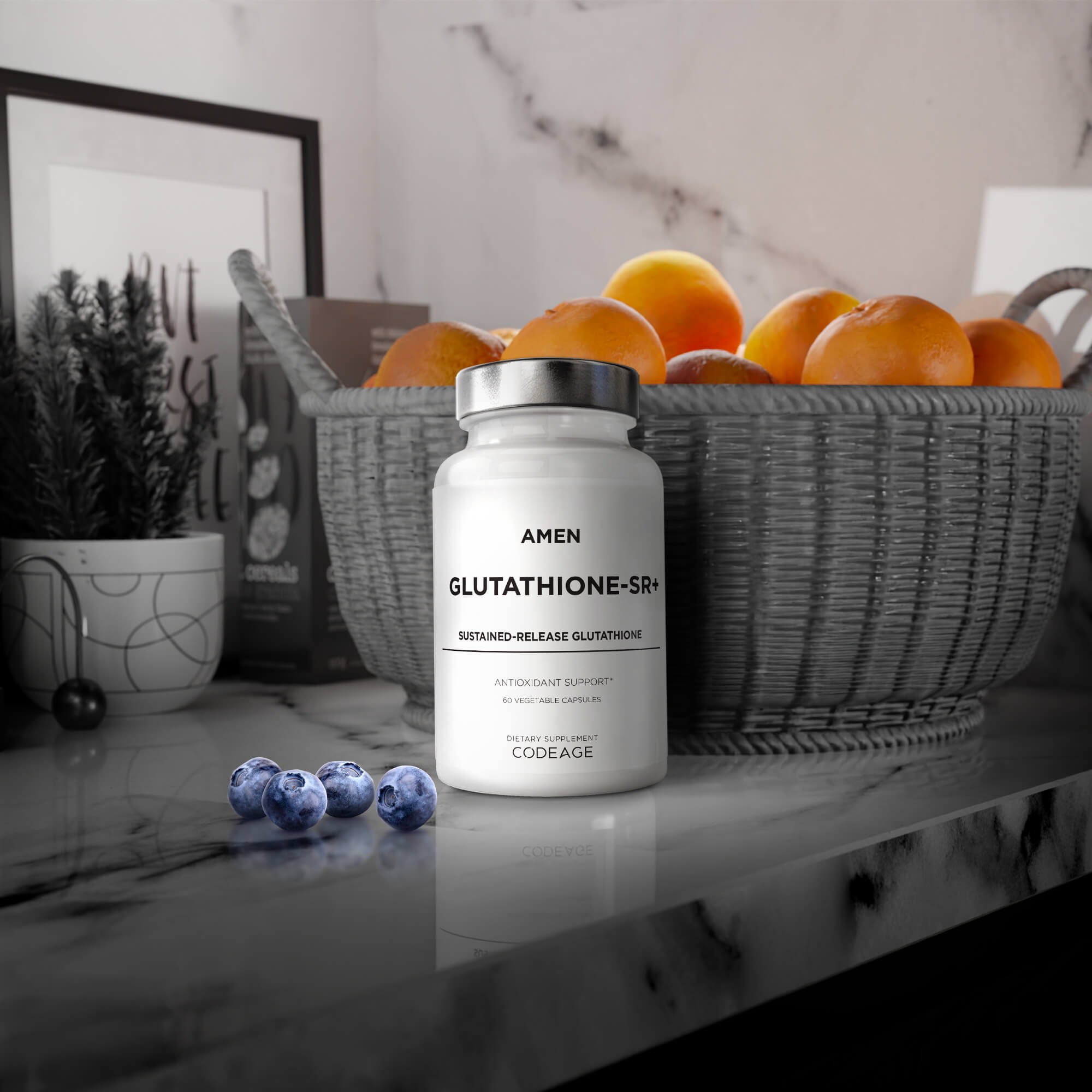 Glutathione-SR+ - Sustained-Release Glutathione - Amen Codeage Glutathione-SR+ - Sustained-Release Glutathione - Amen Codeage