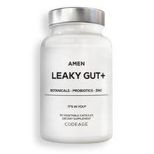 Amen Leaky Gut Health Capsules Supplement  With Botanicals, Herbs & Zinc