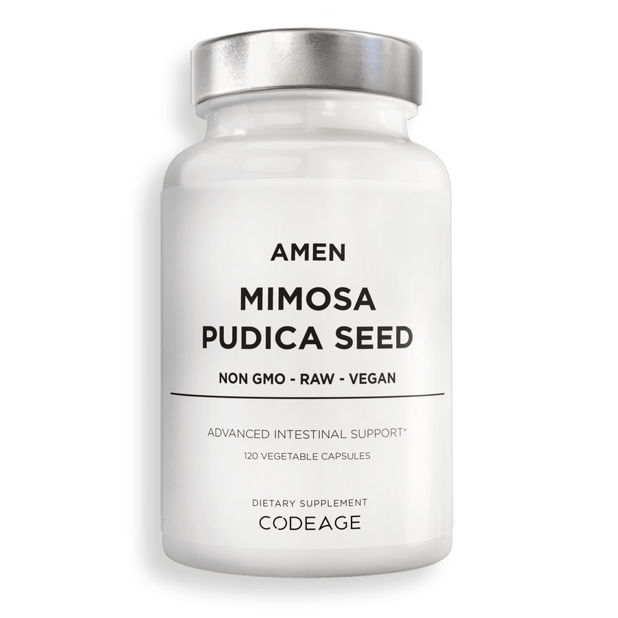 Amen Mimosa Pudica Seed Capsules Supplement Immune & Digestive Support
