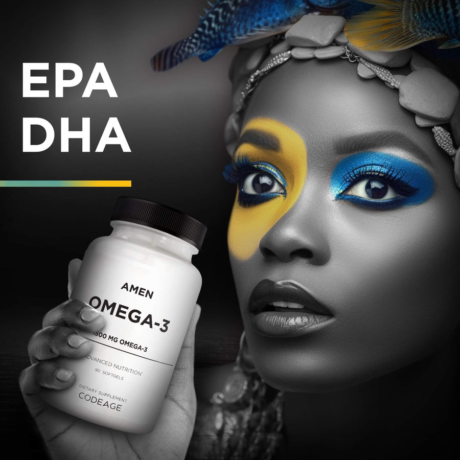 Amen Omega-3 EPA DHA Supplement Vitamin EPA DHA