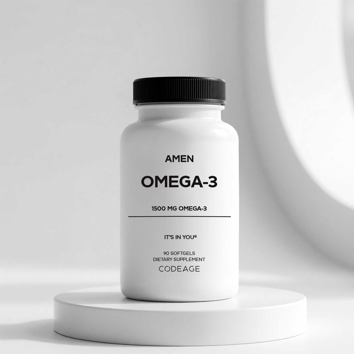 Amen Omega-3 EPA DHA Supplement Vitamin 1500mg omega 3 supplement