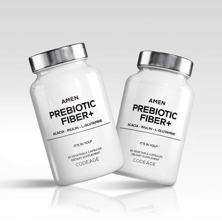 Amen Prebiotic Fiber capsules with Chicory Inulin and Acacia