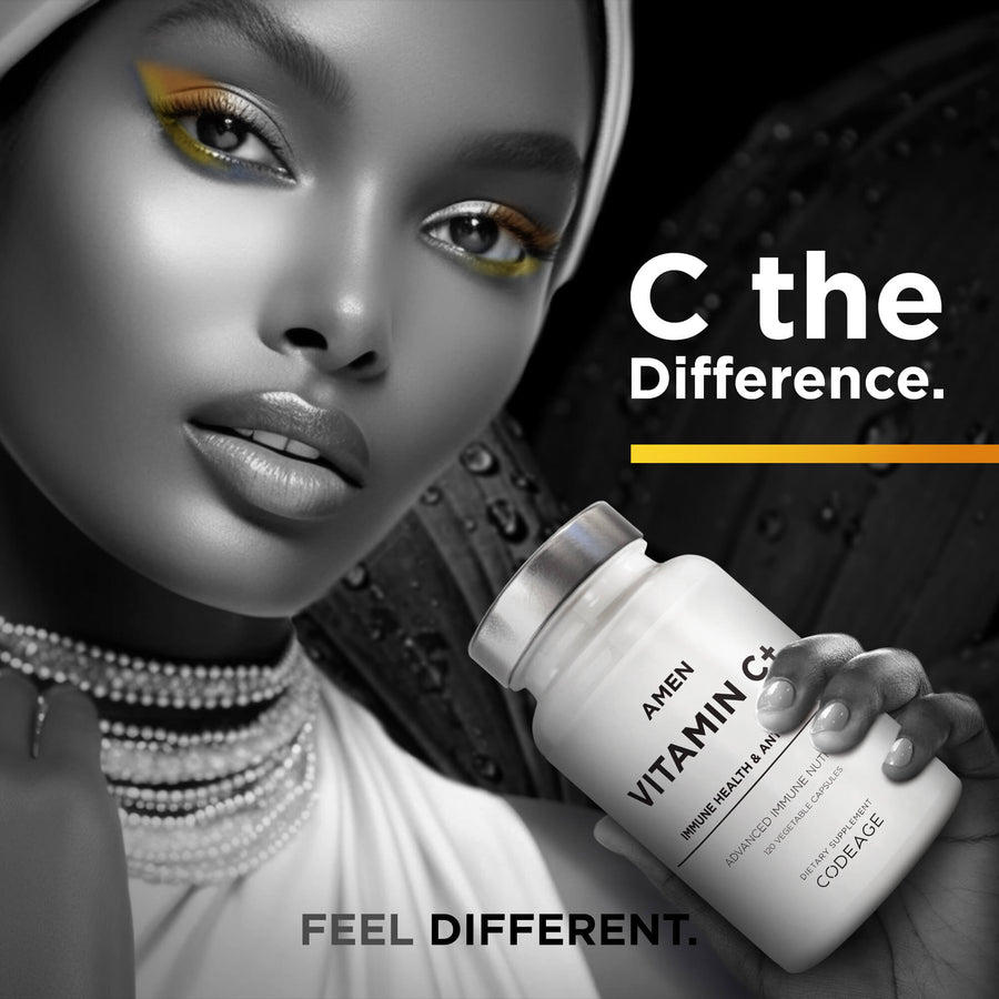Amen Vitamin C supplement antioxidant women portrait c the difference