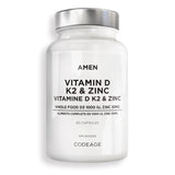 Amen Vitamin D, Zinc & K2 CA