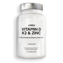 Amen Vitamin D K2 Zinc Supplement