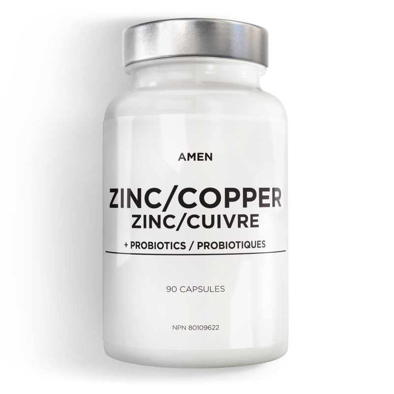 Amen Zinc Copper with Probiotics Supplement