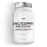 Amen Zinc Copper with Probiotics CA