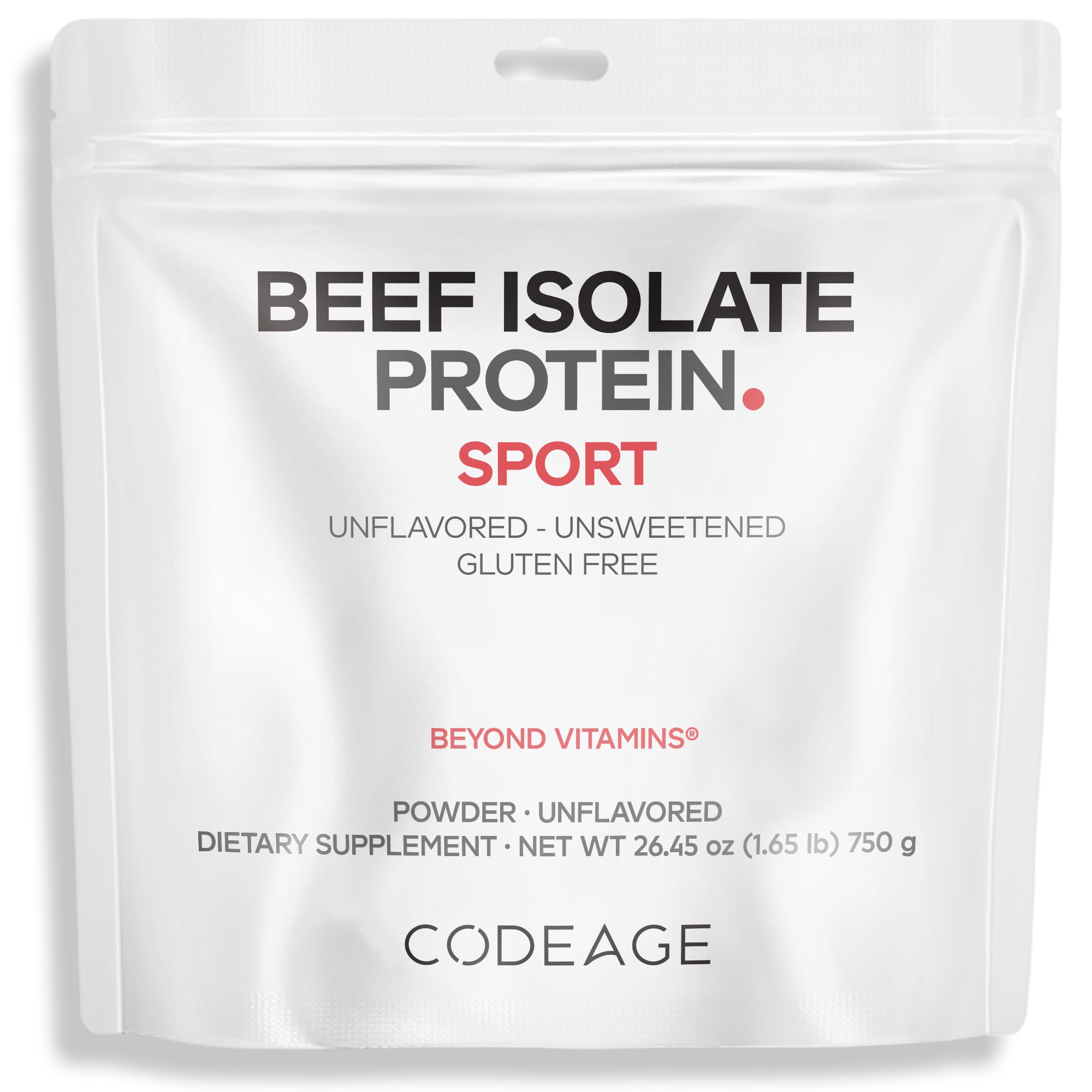 Codeage Beef Isolate Protein Powder Supplement
