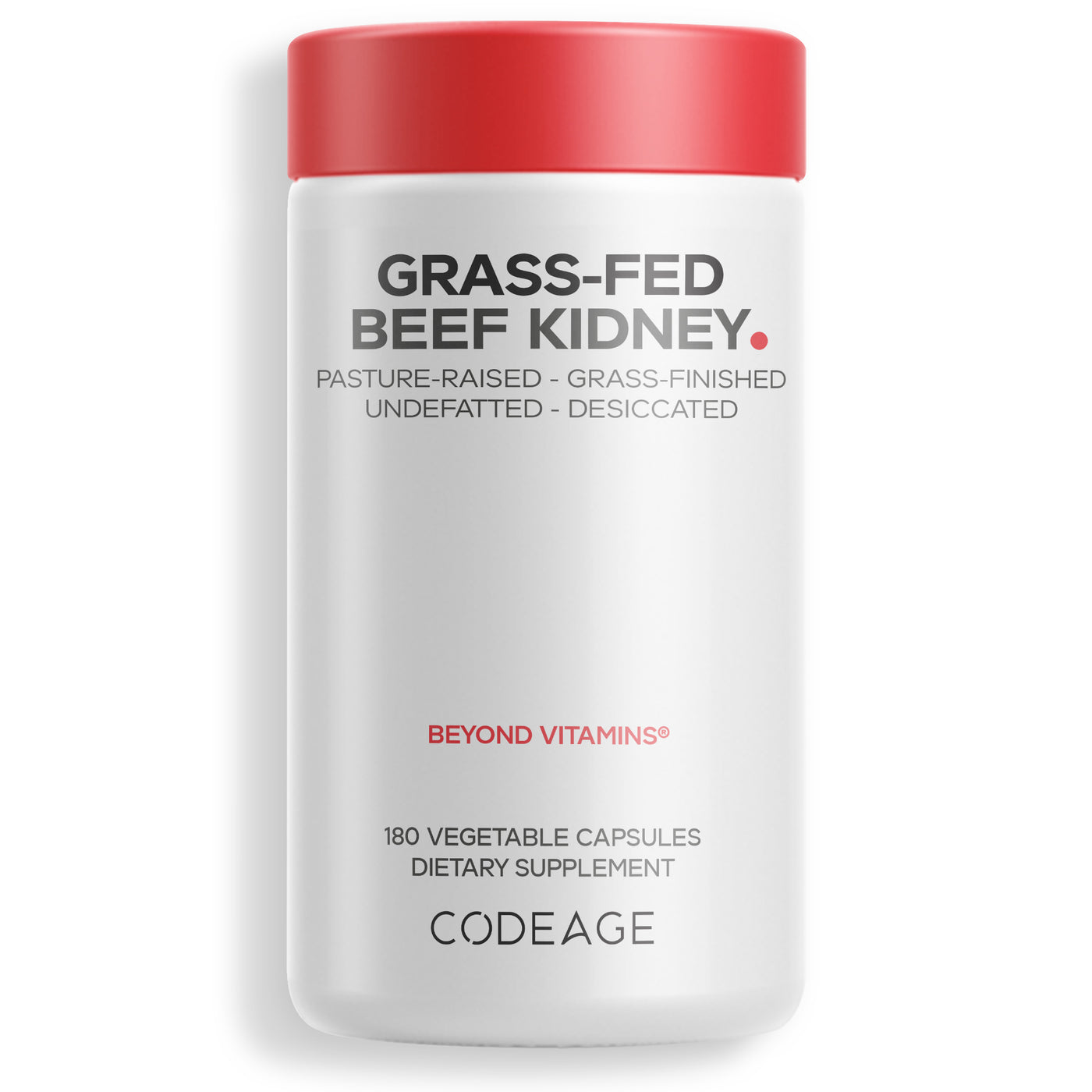 Codeage Grass-Fed Beef Kidney Bovine Supplement 