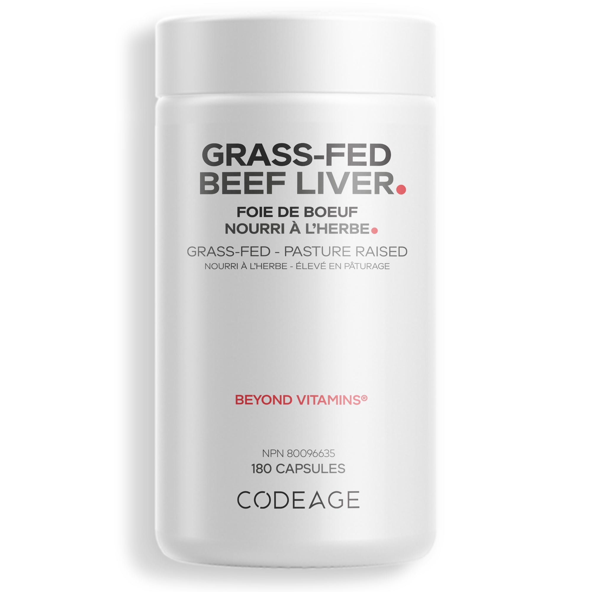 Codeage Grass-Fed Beef Liver Supplement
