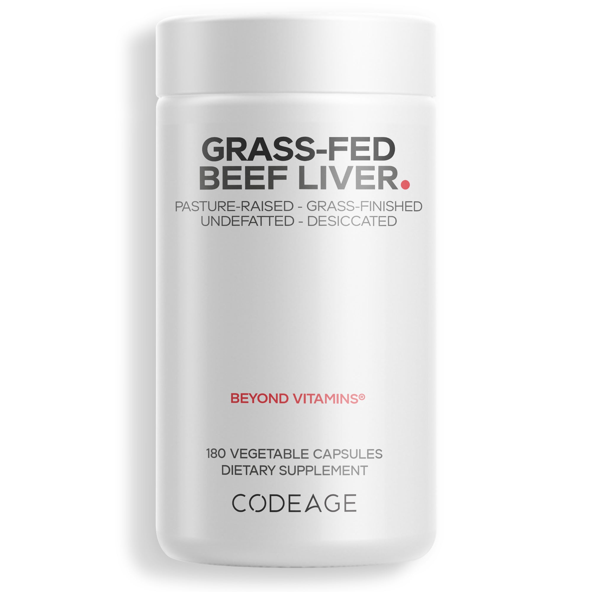 Codeage Grass-Fed Pasture Raised Beef Liver 