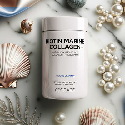 Wild Caught Biotin Marine Collagen Peptides Capsules