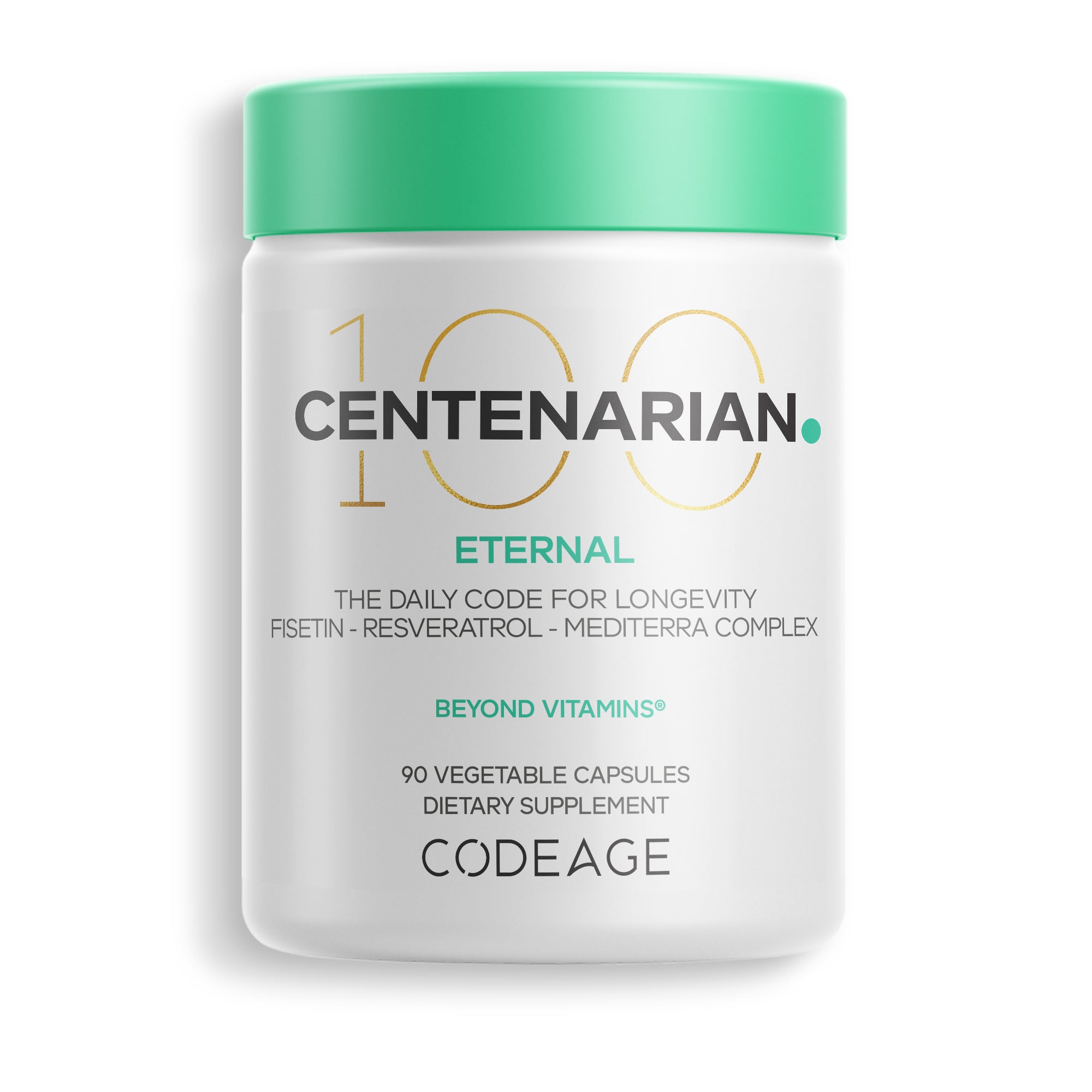 Codeage Centenarian Longevity Supplement, Fisetin, Resveratrol 