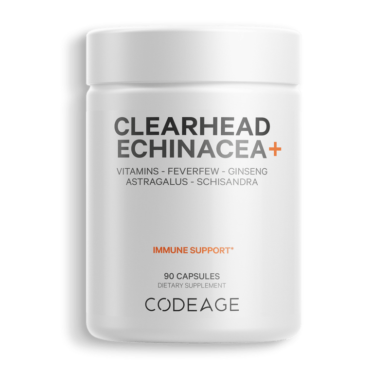 glutathione vs nad reddit Injection Codeage Clearhead Echinacea Supplement, Feverfew,