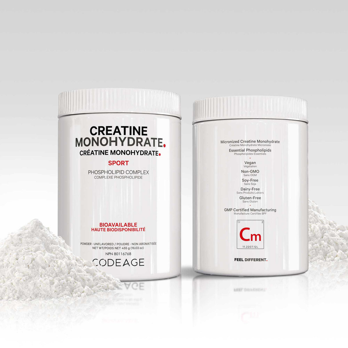 Codeage Creatine Monohydrate Powder supplement Poroduct 