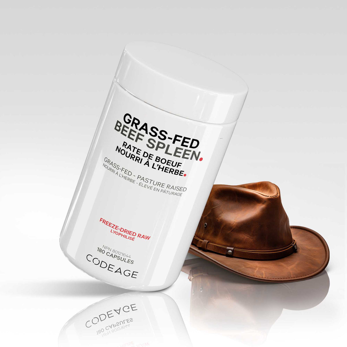 Codeage Grass-Fed Beef Spleen Supplement Portrait