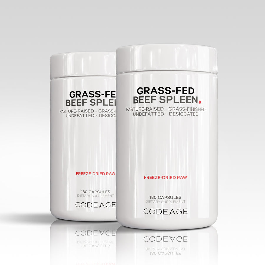 Codeage Desiccated Beef Spleen Grass-Fed Supplement Nutrition