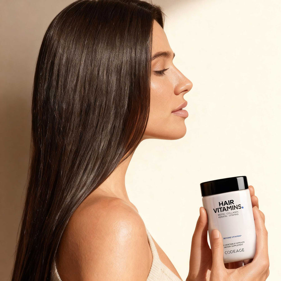 Codeage Hair Vitamins Keratin Biotin