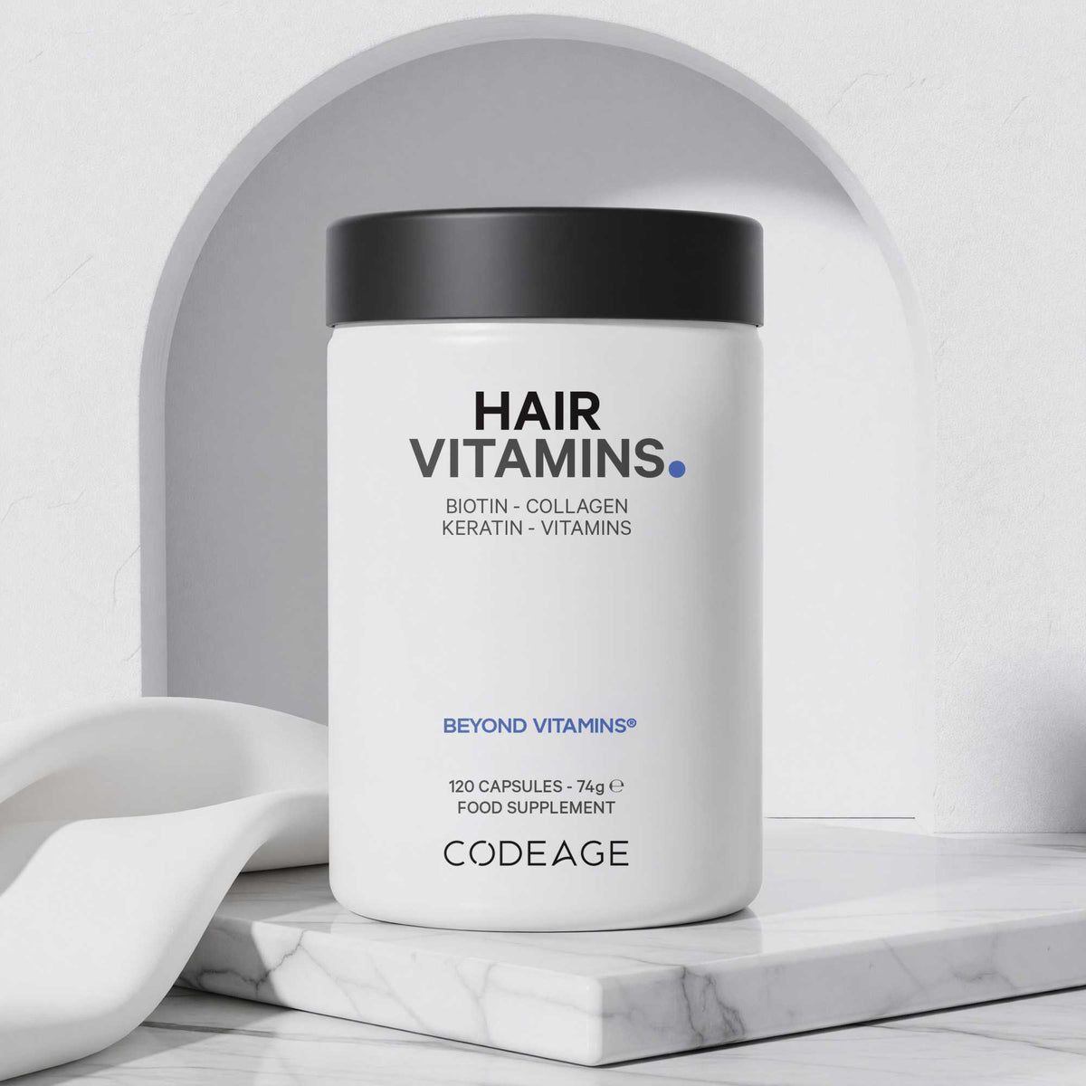 Codeage Hair Vitamins Health Supplements Keratin Collagen Biotin Anti Gray Shine Texture Length Best 