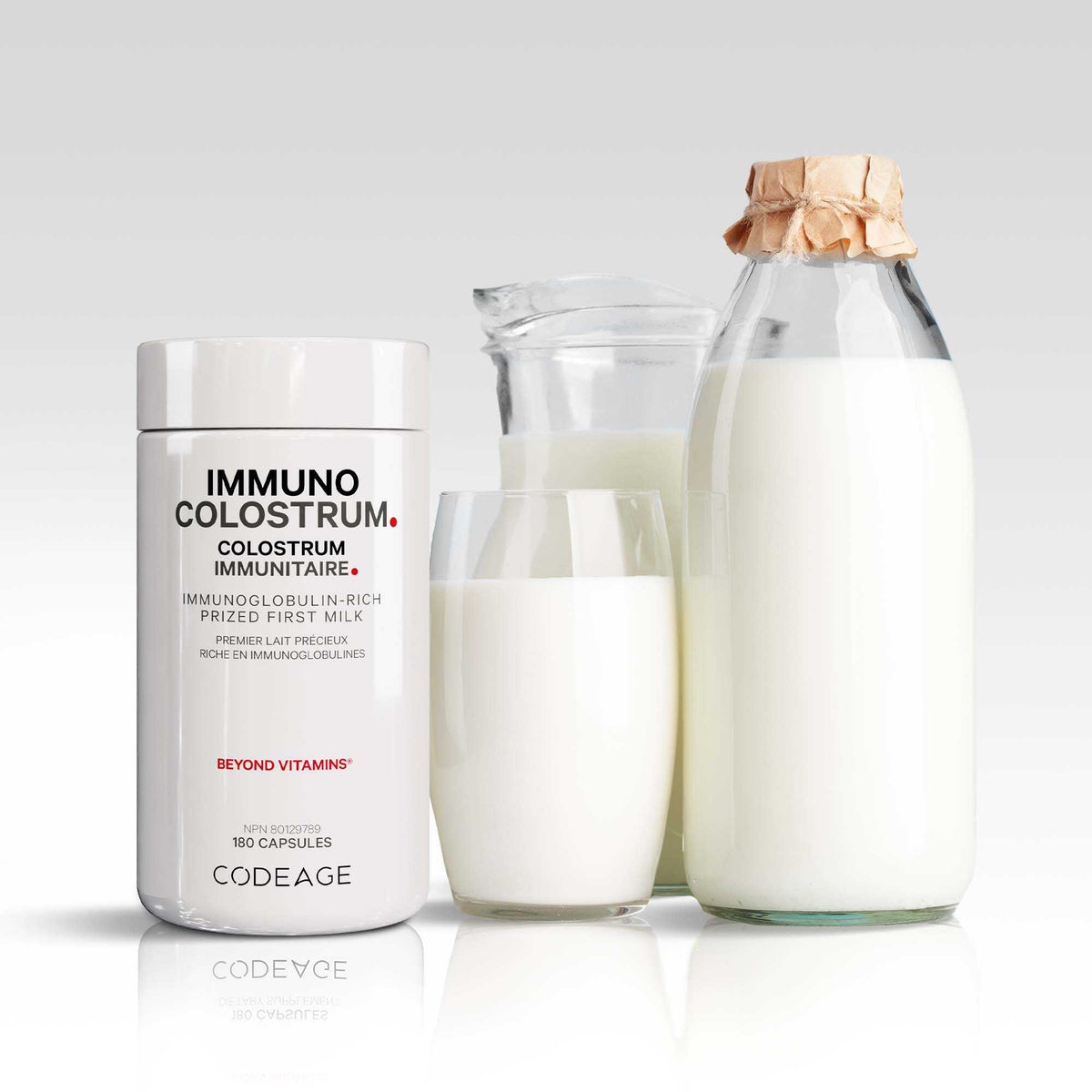 Codeage Immuno Colostrum Supplement Capsules