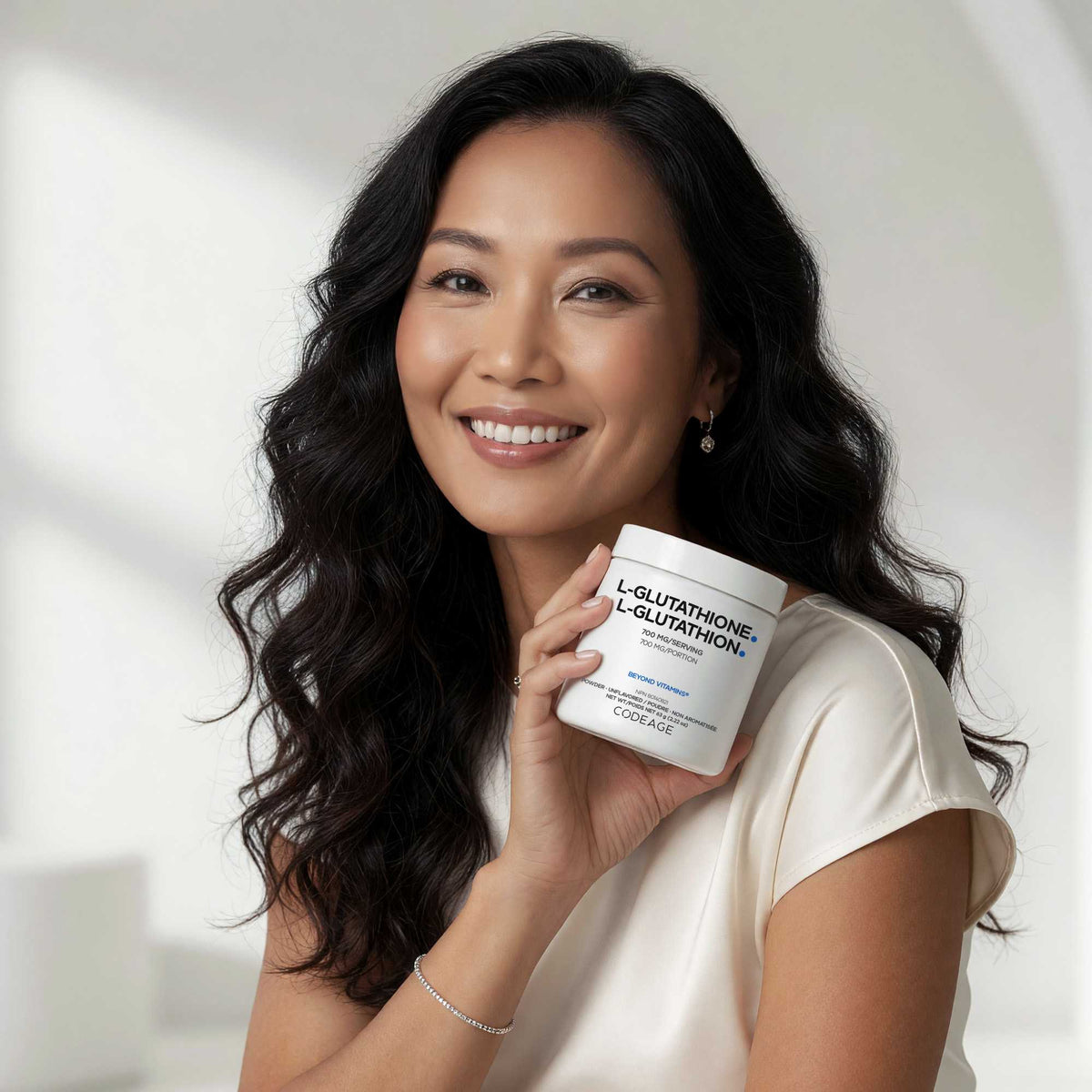Codeage L-Glutathione 700mg powder supplement