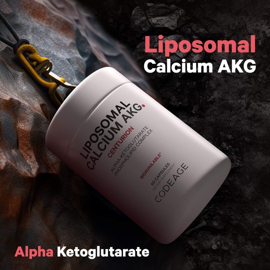 Codeage Liposomal Calcium AKG Women and men alpha ketoglutarate