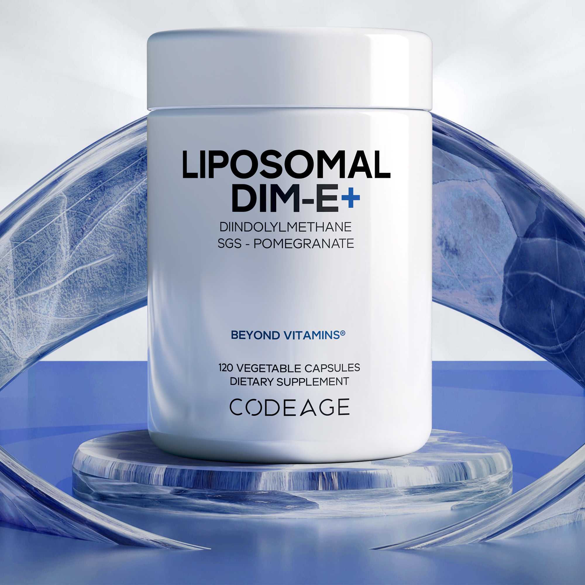 Codeage Liposomal Dim Supplement SGS for women men Vitamin E isomers formula